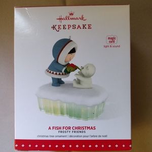 NWT, Hallmark, 2015 Believe in magic Christmas ornament, original packaging